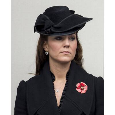 Herzogin Kate trauert beim 