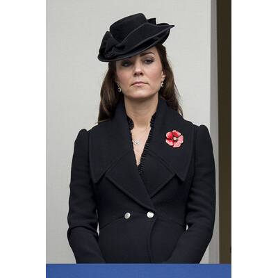 Herzogin Kate trauert beim 