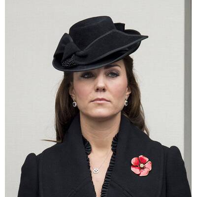 Herzogin Kate trauert beim 