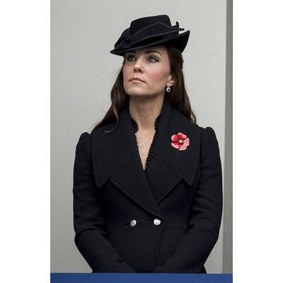 Herzogin Kate trauert beim 