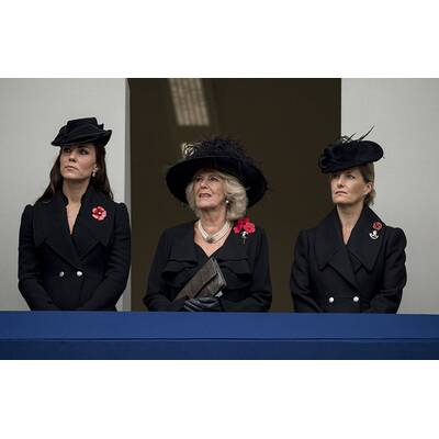 Herzogin Kate trauert beim 