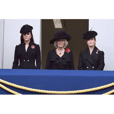 Herzogin Kate trauert beim 