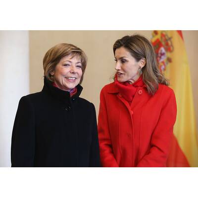 Königin Letizia bezaubert Deutschland