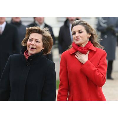 Königin Letizia bezaubert Deutschland