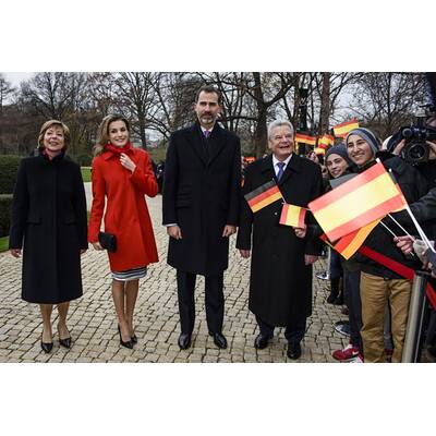Königin Letizia bezaubert Deutschland