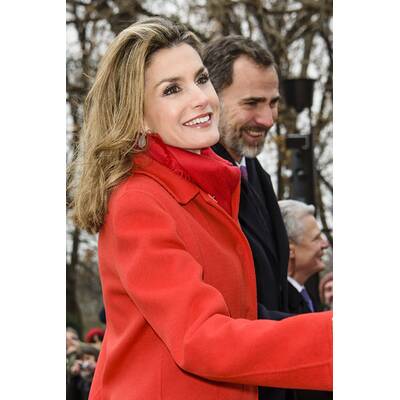 Königin Letizia bezaubert Deutschland