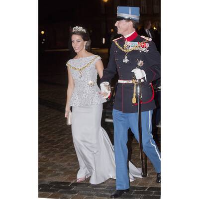 Die dänischen Royals beim Neujahrbankett