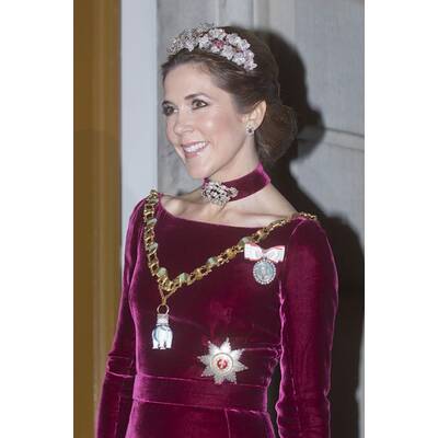 Die dänischen Royals beim Neujahrbankett