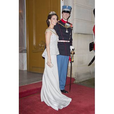 Die dänischen Royals beim Neujahrbankett