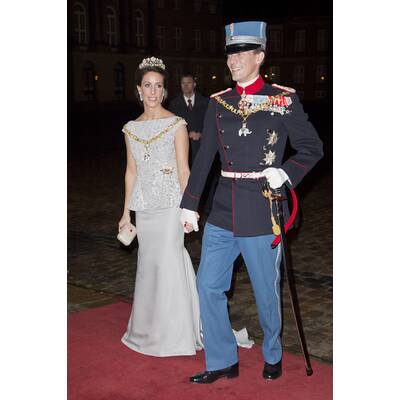 Die dänischen Royals beim Neujahrbankett