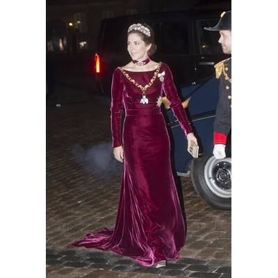 Die dänischen Royals beim Neujahrbankett