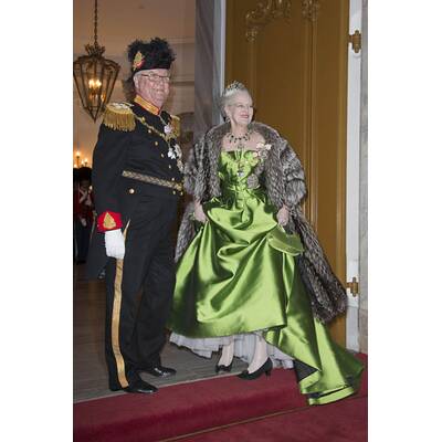 Die dänischen Royals beim Neujahrbankett