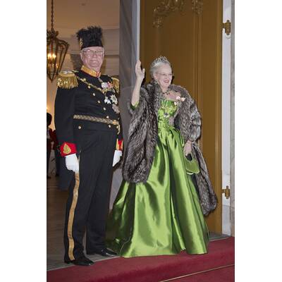 Die dänischen Royals beim Neujahrbankett