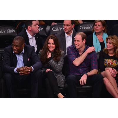 Herzogin Kate & Prinz William fiebern beim Basketball mit