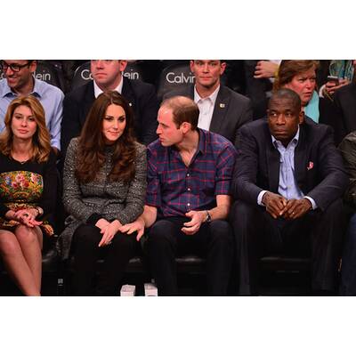 Herzogin Kate & Prinz William fiebern beim Basketball mit