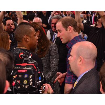 Herzogin Kate & Prinz William fiebern beim Basketball mit