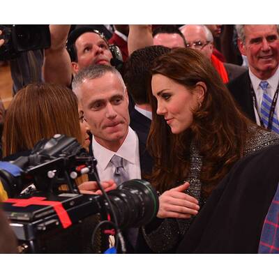 Herzogin Kate & Prinz William fiebern beim Basketball mit