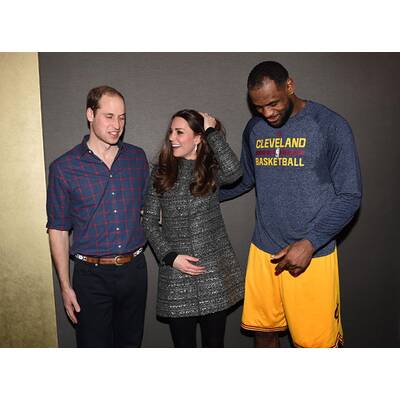 Herzogin Kate & Prinz William fiebern beim Basketball mit