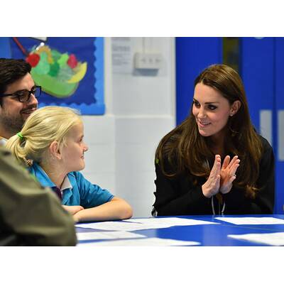 Herzogin Kate zu Besuch bei den kleinen Pfadfindern