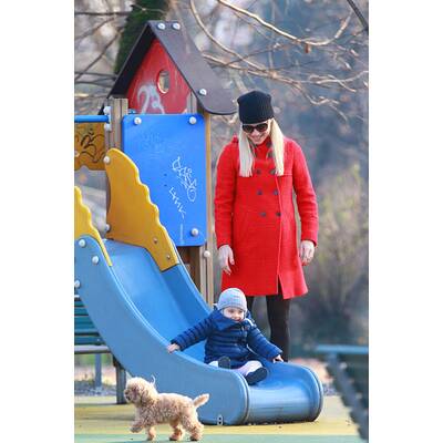 Michelle Hunziker: Mädlstag mit Töchterchen Sole