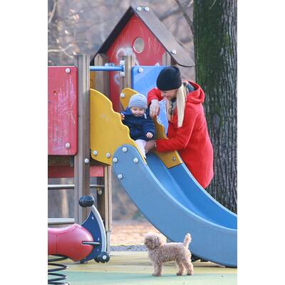 Michelle Hunziker: Mädlstag mit Töchterchen Sole