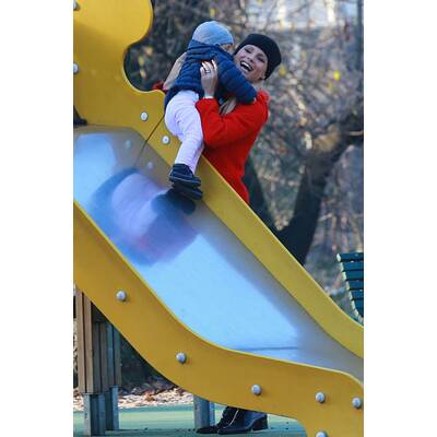 Michelle Hunziker: Mädlstag mit Töchterchen Sole