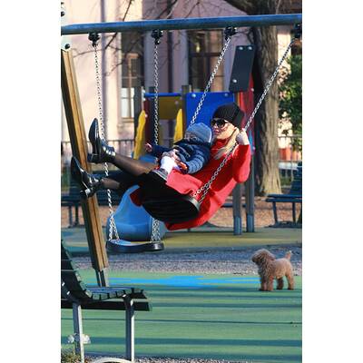 Michelle Hunziker: Mädlstag mit Töchterchen Sole