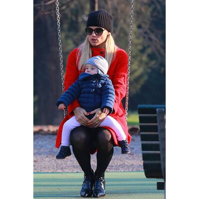 Michelle Hunziker: Mädlstag mit Töchterchen Sole