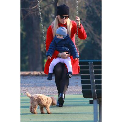 Michelle Hunziker: Mädlstag mit Töchterchen Sole