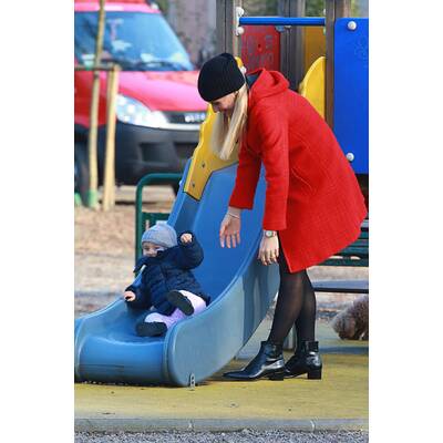 Michelle Hunziker: Mädlstag mit Töchterchen Sole