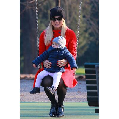 Michelle Hunziker: Mädlstag mit Töchterchen Sole