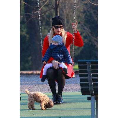 Michelle Hunziker: Mädlstag mit Töchterchen Sole