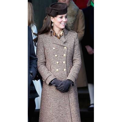 Die britischen Royals gehen zum weihnachtlichen Gottesdienst