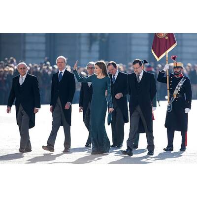 Königin Letizia & Felipe strahlen bei Militärparade