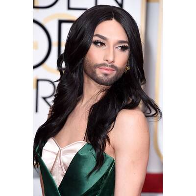 Conchita Wurst bei den Golden Globes 2015