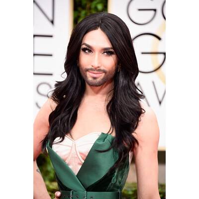 Conchita Wurst bei den Golden Globes 2015