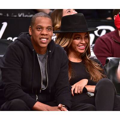 Beyoncé & Jay Z turteln bei Basketball-Spiel