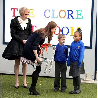 Herzogin Kate in der Schule