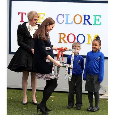 Herzogin Kate in der Schule