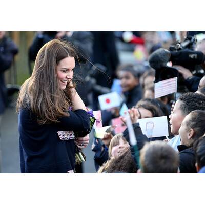 Herzogin Kate in der Schule