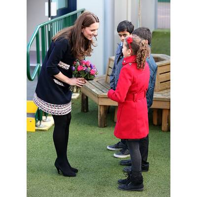 Herzogin Kate in der Schule