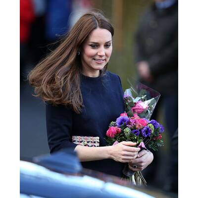 Herzogin Kate in der Schule