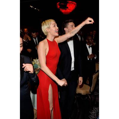 Miley Cyrus: Mit Patrick Schwarzenegger bei Pre-Grammy Gala