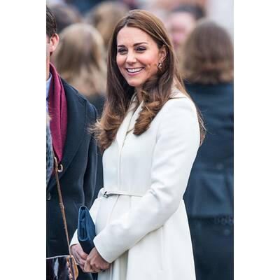 Herzogin Kate: Strahlend schön mit Babybauch