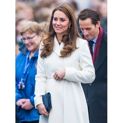 Herzogin Kate: Strahlend schön mit Babybauch