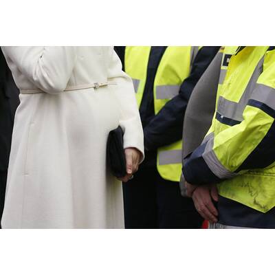 Herzogin Kate: Strahlend schön mit Babybauch