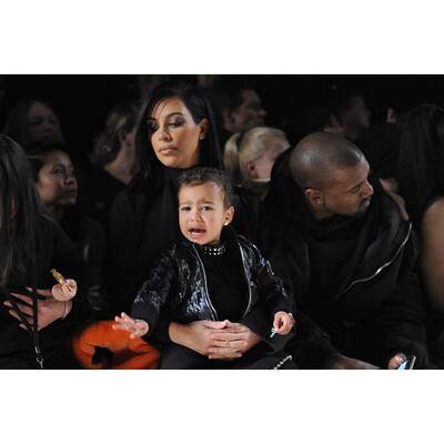 Harper Beckham & North West bei New York Fashion Week