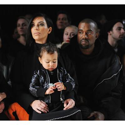 Harper Beckham & North West bei New York Fashion Week