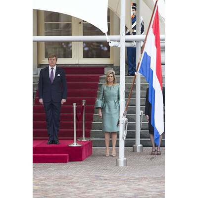 Máxima zu Besuch bei Frankreichs Präsident Hollande