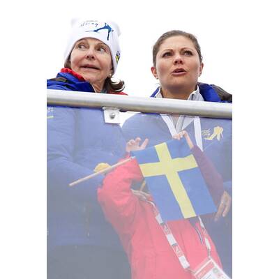 Prinzessin Estelle feuert bei nordischer Ski-WM an